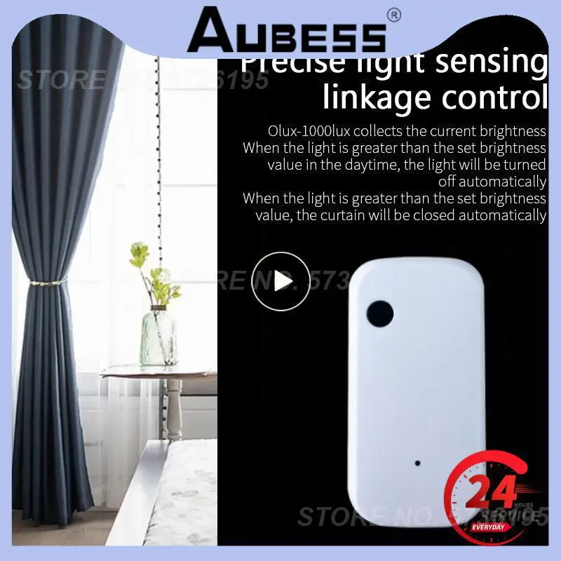 

Illuminance Sensor Zigbee Hub Is Required Tuya Light Sensor Zigbee Smart Wifi Brightness Sensor Smart Home