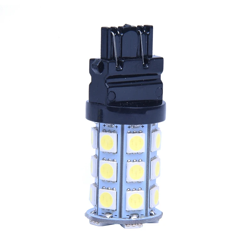 

8X T25 W21/5 W 3157 7443 XENON White 27 5050 SMD стандартная лампа 12 В лампа для автомобиля