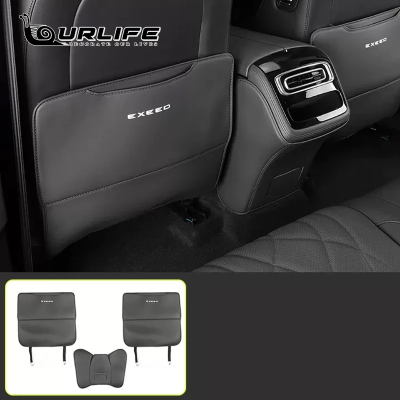 

Для Chery EXEED RX 2022 2023 2024 Противоударная накладка на автомобильное сиденье, задний подлокотник, защитная накладка на заднее сиденье, противоударный коврик, аксессуары
