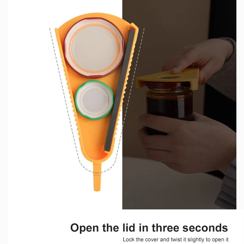 

1 Pcs Bottle Opener Home Kitchen Tools Multi-function Driver Cap Screw Safety And Labor Saving Artifact Beer Can Bottle Openers