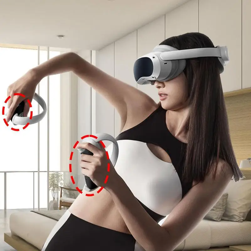 

Силиконовый Противоскользящий чехол для VR-маски, защитный чехол для VR-маски, аксессуары для лица