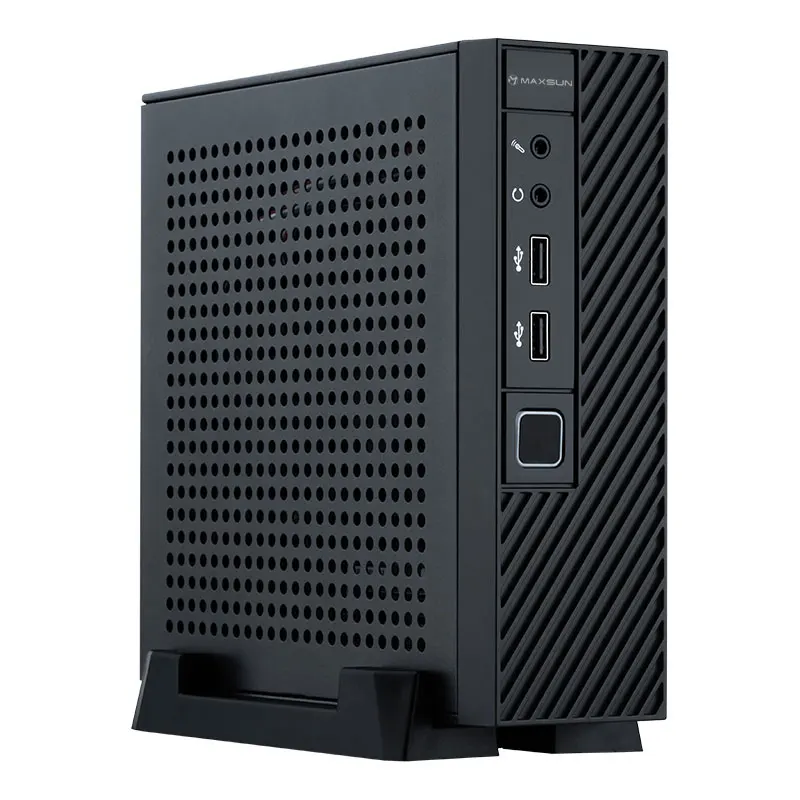Настольный ПК MAXSUN Intel Celeron i3 10105 8 ГБ/16 ГБ DDR4 M.2 256 512 ТБ Windows 10 игровой компьютер 4K 60 Гц
