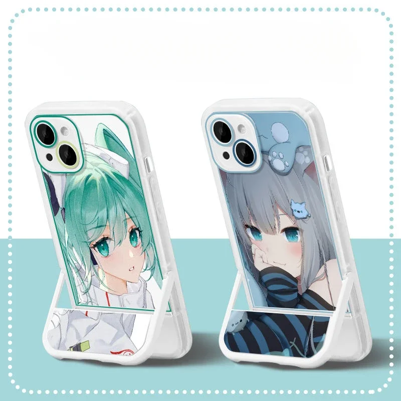 Чехол для мобильного телефона Hatsune Miku аниме милый мультяшный защитный чехол