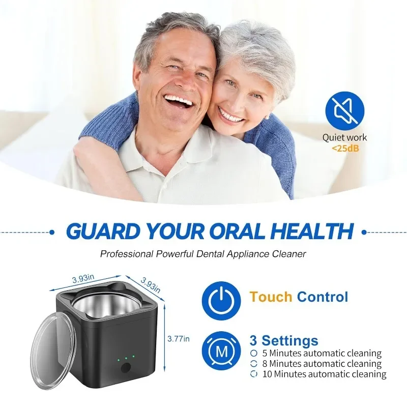 Стоматологический Ультразвуковой очиститель 230 мл бак из нержавеющей стали