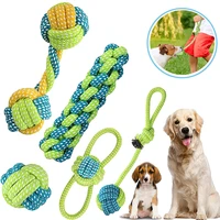 pet dog toys cotton rope dog chew toy for small large dogs puppy cat chewing toys pet tooth cleaning dog training toys outdoor