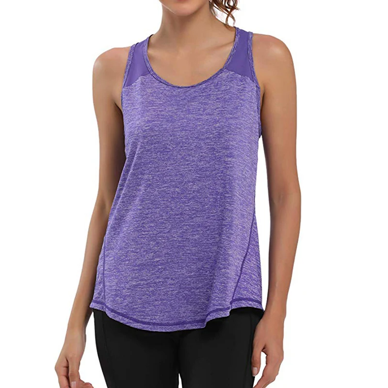 

Women Sport Tank Tops For Gym Vest Top Sports Wear Yoga Tank Top Fitness Sleeveless T Shirt Gym Vest Running Workout Clothes