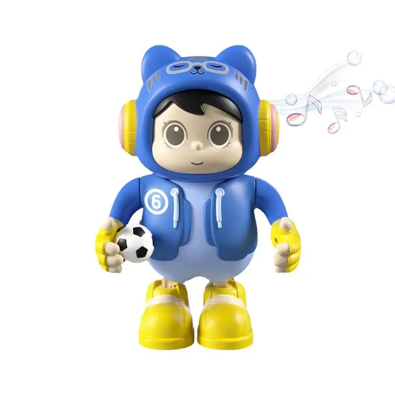 

Танцующий Робот, привлекательные танцевальные игрушки, мерцающий робот-игрушки с искусственными элементами и музыкой, Электрический Баскетбол-качалка