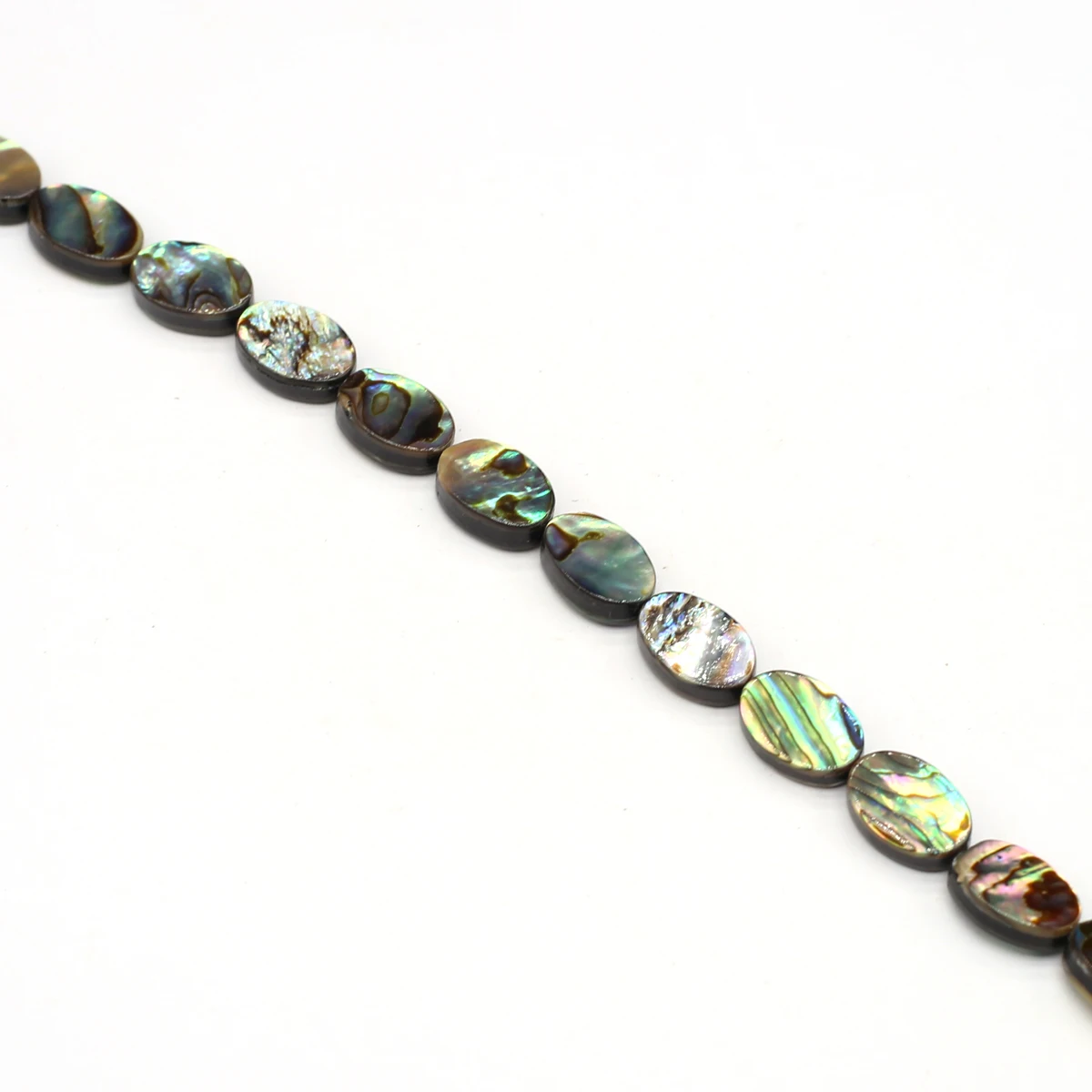 

Natural Freshwater Shell Beaded Oval Abalone for Jewelry Making Necklace DIY Bracelet Accessories High Quality Wholesale 36CM