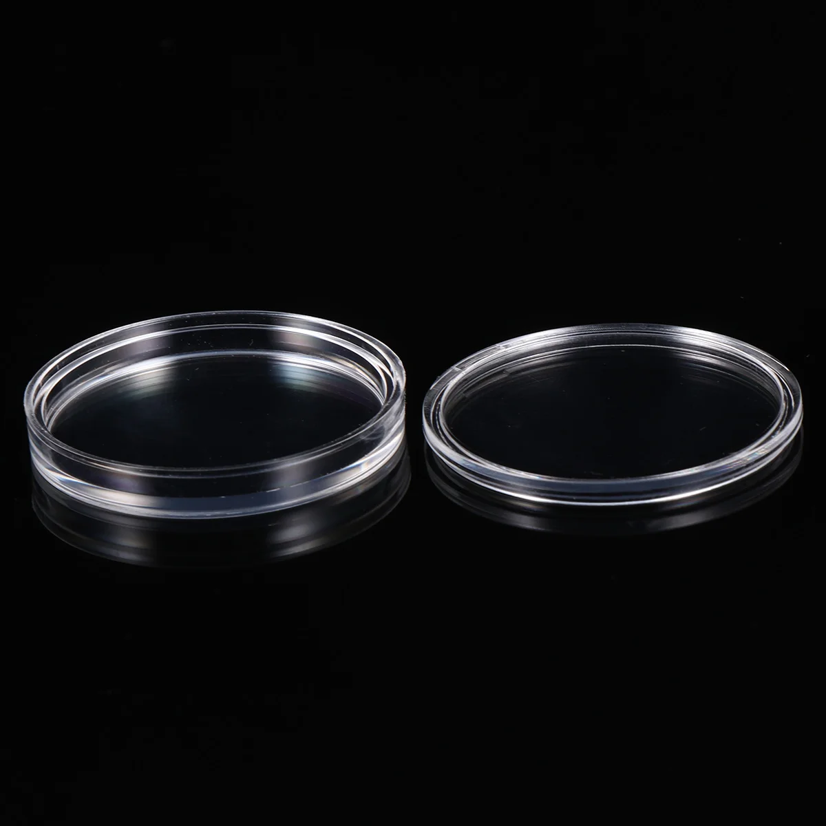 

Box Storage Case Container Dollar Round Holder Mini Silver Holders Specie Boxes Organizer Challenge Protectors