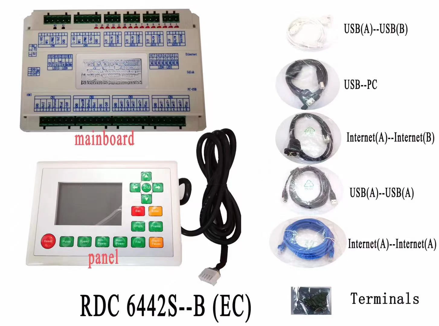 Лазерный контроллер для лазерного гравировального станка и режущего ruida 6442G 6442S