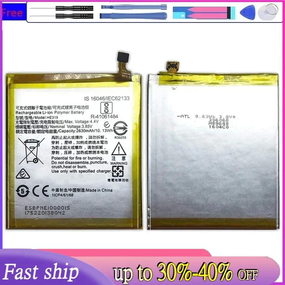 Новая замена батареи HE319 HE 319 для Nokia 3 Nokia3 TA-1020 1028 1032 1038 литий-полимерные +