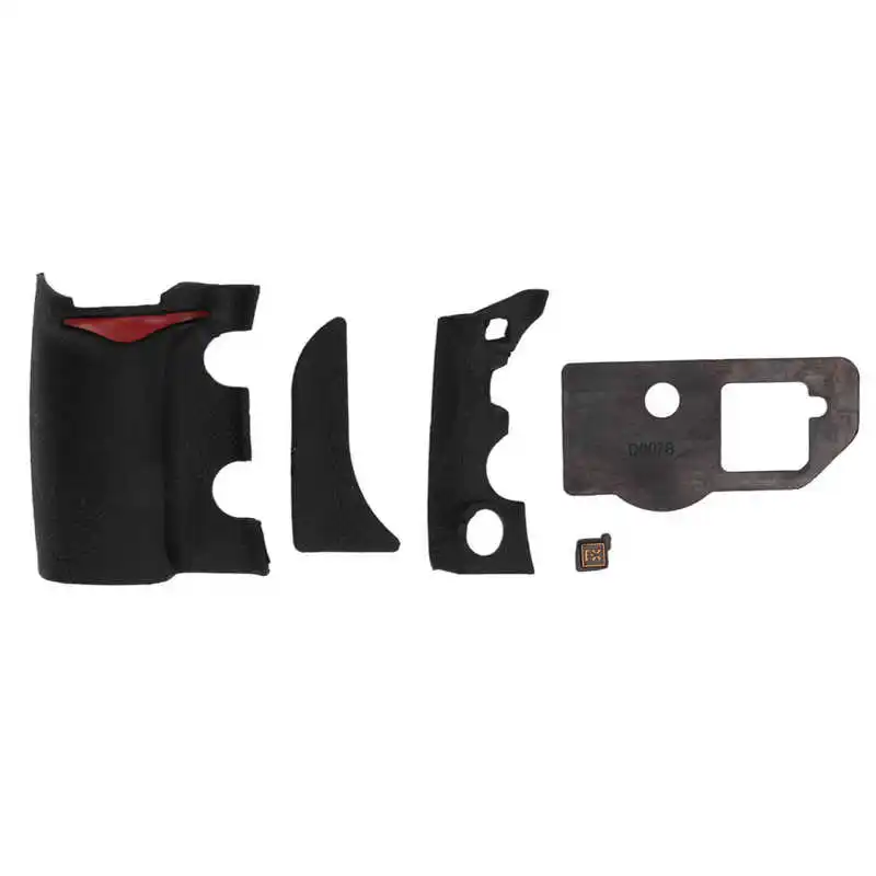 

Camera Body Shell Set Grip Thumb Bottom Rubber Cover Corner Label for Nikon D700 SLR Camera