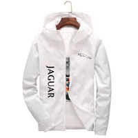 2022 custom coat trench coat jaguar pictorial logo personality custom womens sport hoodie wholesale mens outdoor waterproof ja