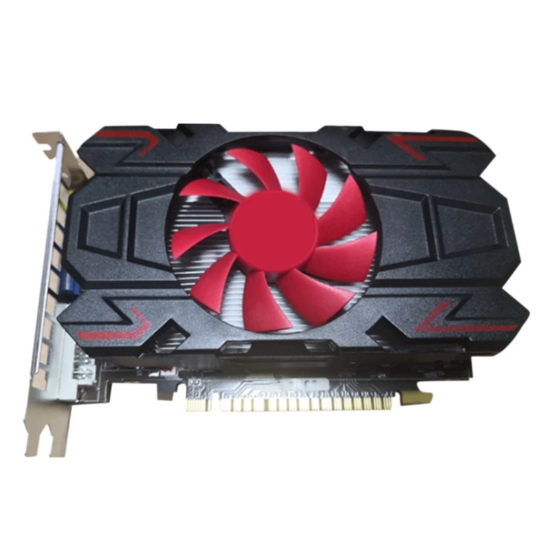 

HD7670 1 ГБ 128 бит DDR5 Видеокарта для настольного компьютера DVI + VGA + HDMI-совместимая с AMD видеокарта Super 6450 5450 610