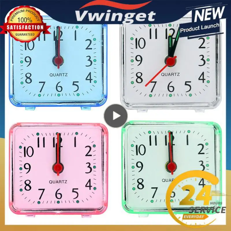 Travel Quartz Beep Clock Fashion Bedroom Bedside Alarm Clock Multi-function Kitchen Gadgets