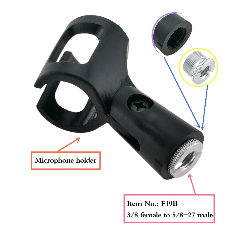 

1PC 1/4 3/8 Inch To 5/8 Microphone Stand Conversion Screw Sturdy And Durable Accessories Thread Adapter