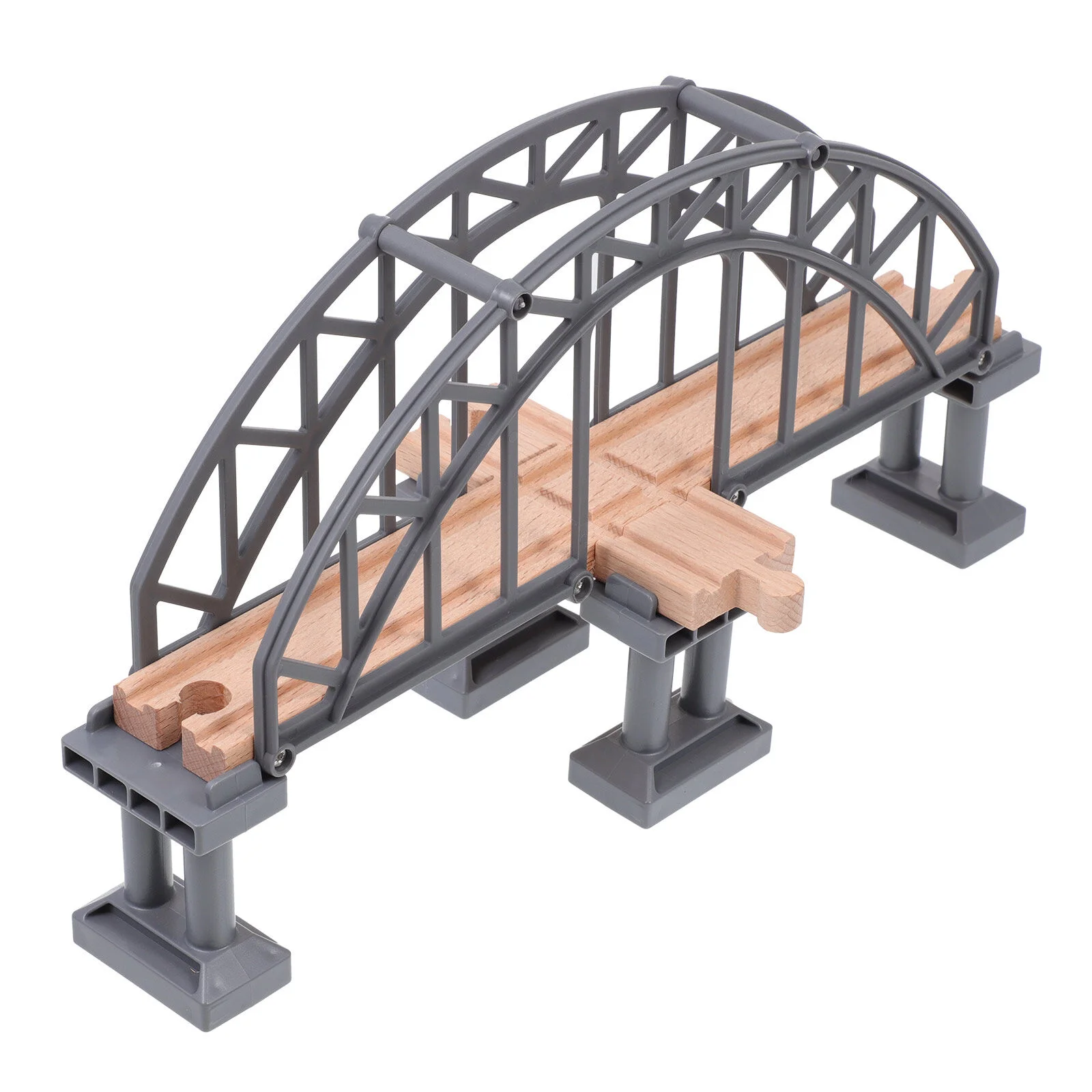 

The Wooden Toys Wooden Plastic Track Educational Plaything Children Learning Toy