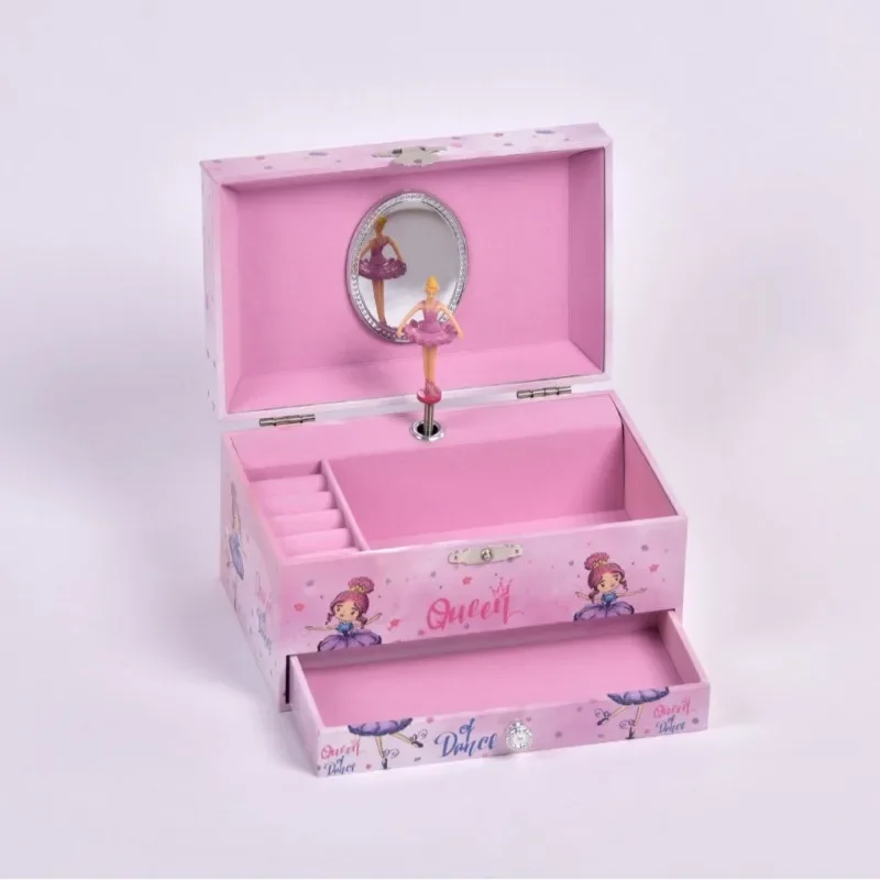 

Музыкальная шкатулка деревянная 7 дюймов