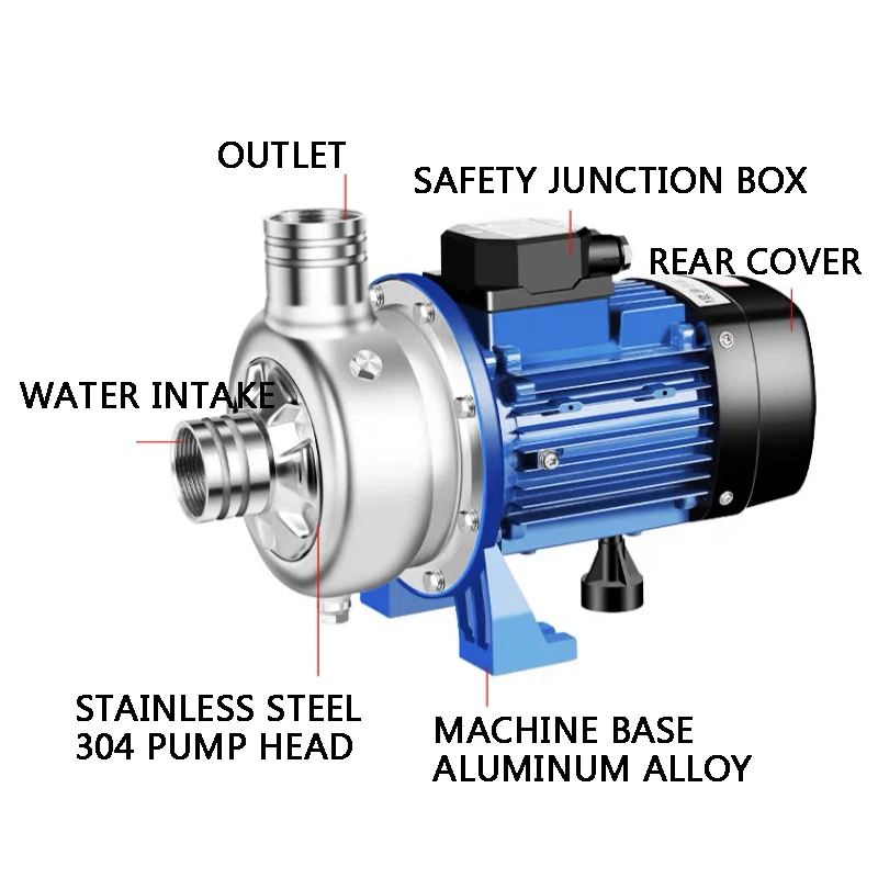 Центробежный насос из нержавеющей стали 304 циркуляционный типа Dwk устойчивый к