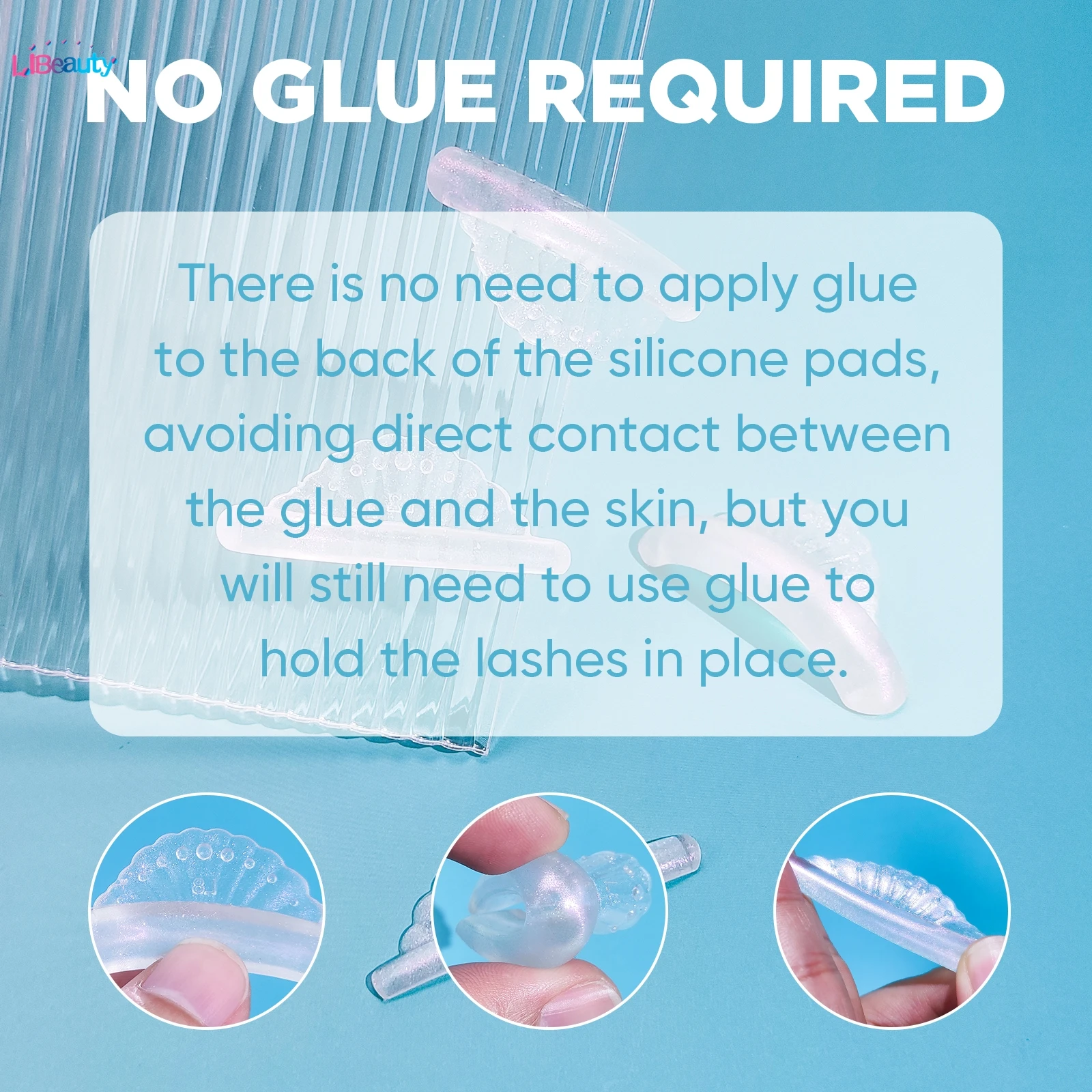 Libeauty оптический клей для ресниц готовый объемный лифтинг 3D аксессуары
