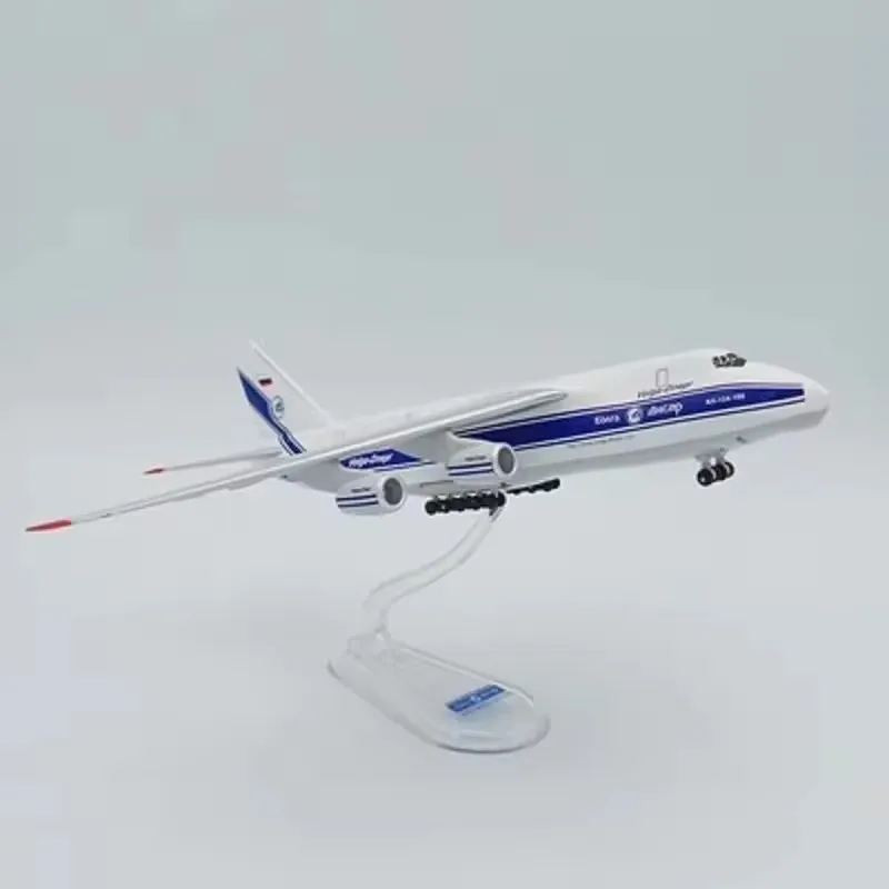Фото Antonov An-124 Транспортный самолет 1:400 Статическая литая под давлением модель самолета Игрушечная модель самолета Коллекция хобби №5