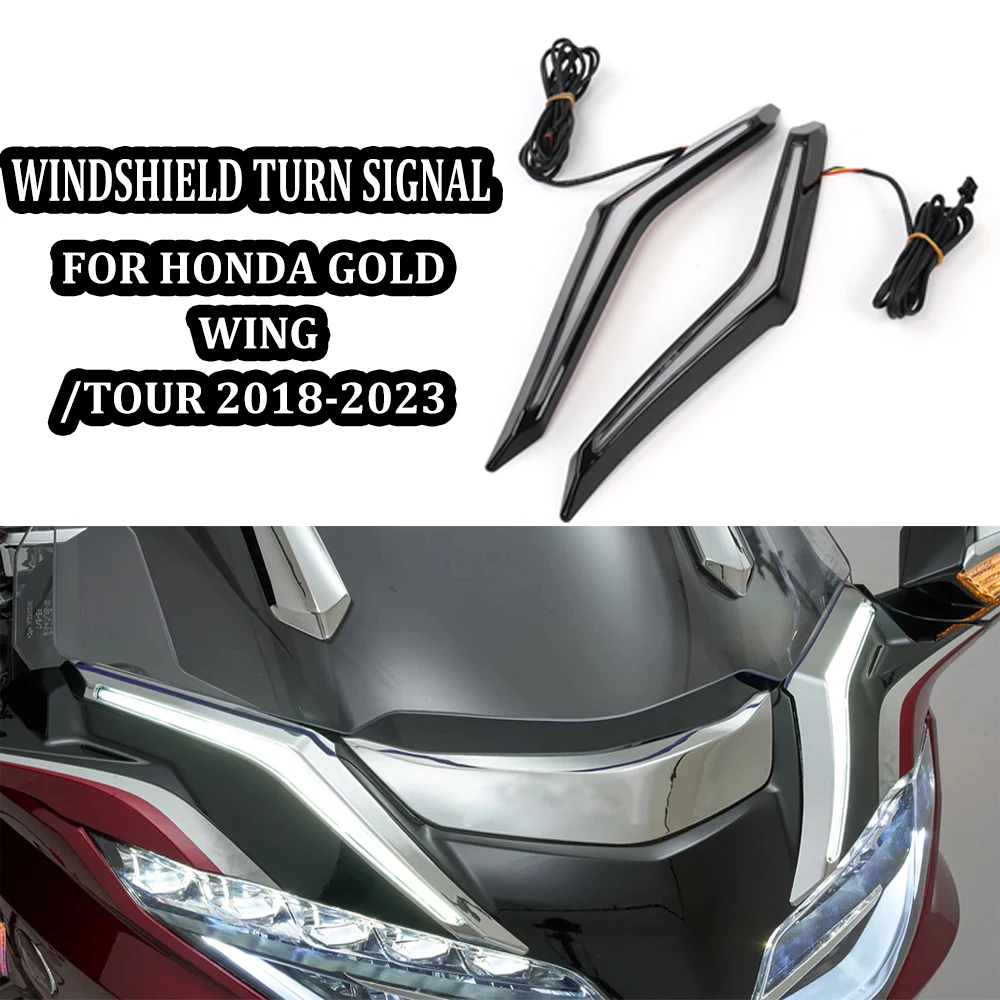 Для Honda Gold Wing GL 1800 Tour DCT подушка безопасности 2018-2023 мотоцикл Strike отделка ветрового