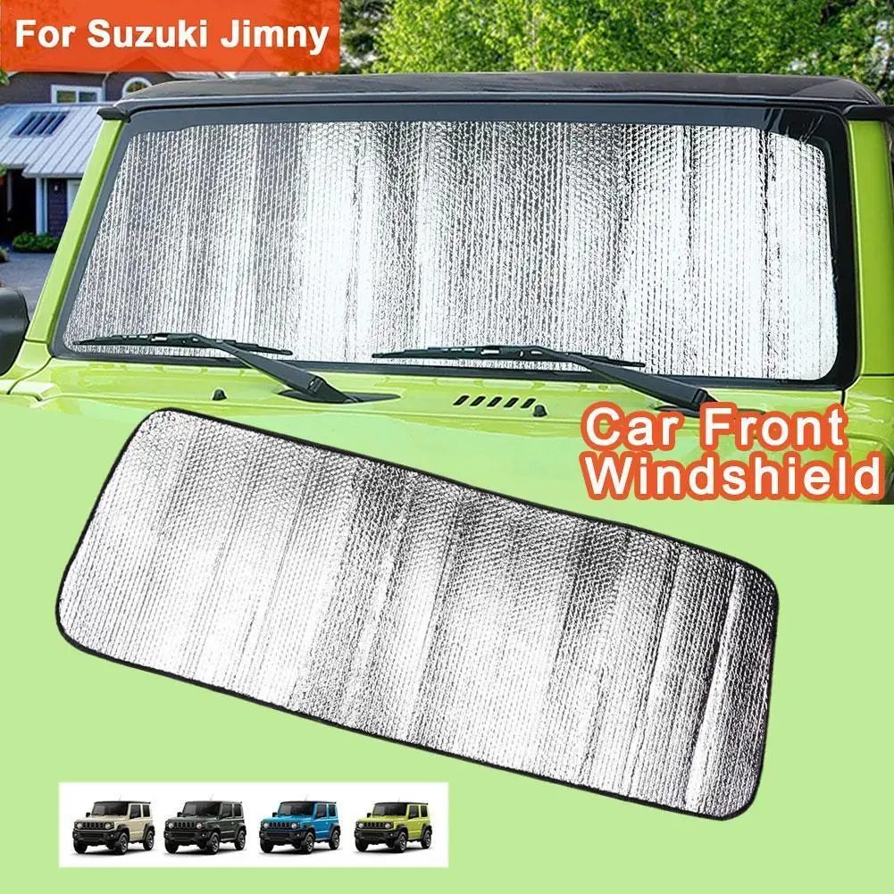 

For Jimny Jb64 Jb74 Jb64w Jb74w 2019+ Car Front Reflective Interior Windshield Cover Accessories Shade Visor G1u5