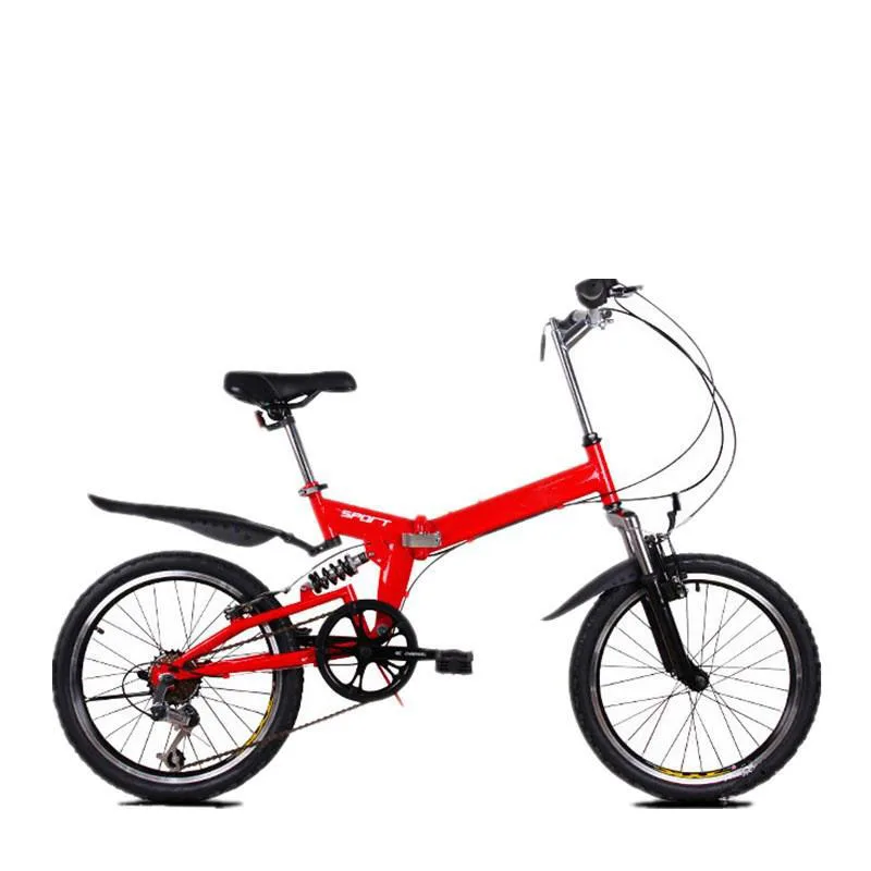 

Selfree 20 Inch 6 Speed Bike Foldable And Portable Bicycle Adult Bicycle Light Bicicleta Carretera Travel Mountain Bike WYH