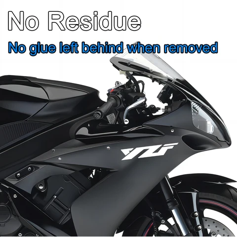 Светоотражающая наклейка для мотоцикла YZF R 125 для Yamaha YZFR1 YZFR3 YZFR6 YZFR7 R1 R3 R6 R7 R25 1 3 6 7 25 R1M 250 2004 2008 2022 2023