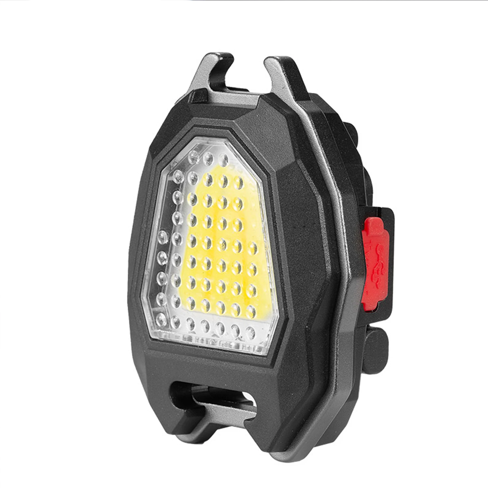 

LED Small Flashlight Small Pocket Flashlight With 500 Lumen Battery-Powered Water-Resistant Black Keychain Torch With 7 Modes