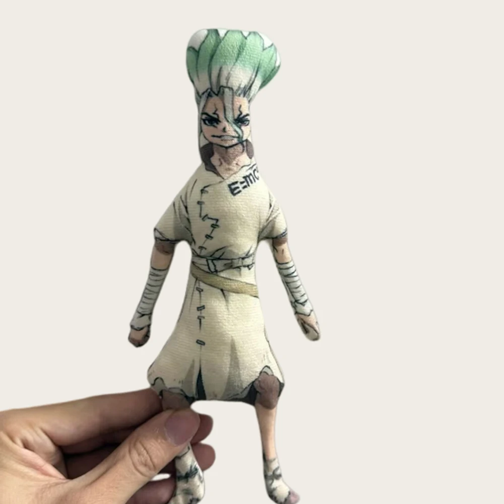 Аниме Dr.Stone Ishigami Senkuu косплей плюшевая кукла абстрактный проволочный шарнир мобильность мягкие куклы украшения комнаты аксессуары реквизит (art.: 3920cdba52900) - 3920cdba52900