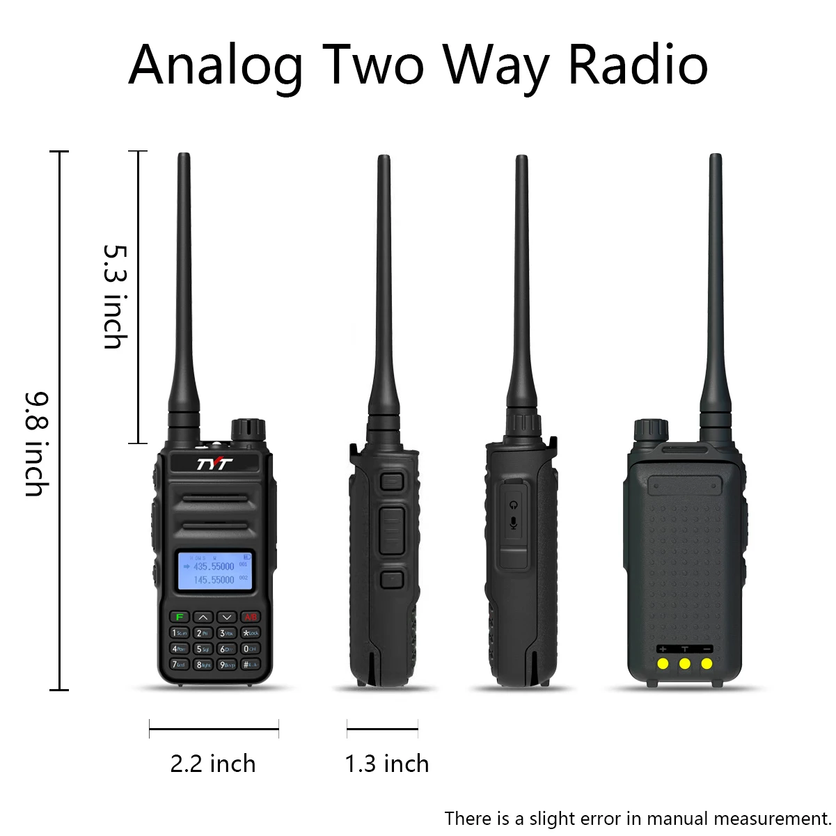 Kup Walkie-talkie TYT TH-UV88 5w 1800mAh Ham Radio Ręczny Dwukierunkowy Radio Analogowy Amatorski Dwuzakresowy VHF UHF Daleki Zasięg Akumulator