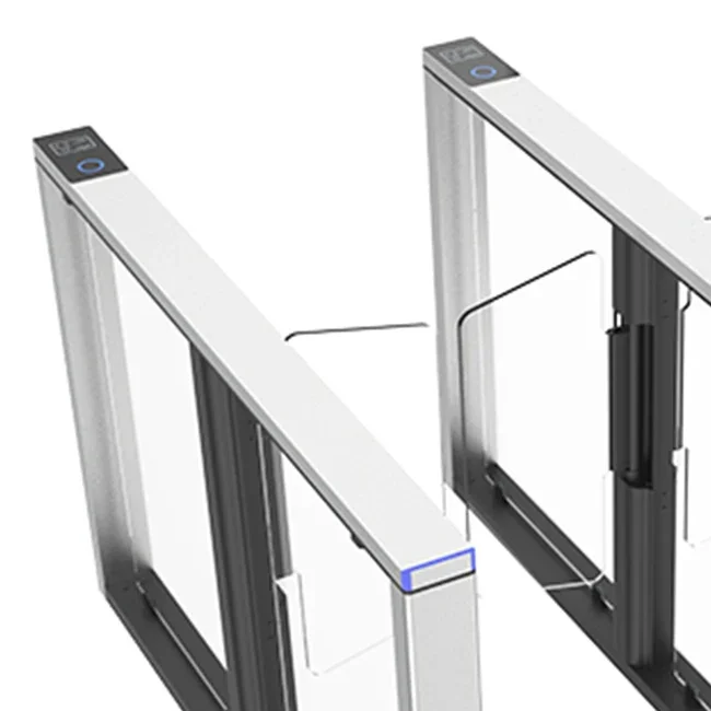 Высококачественная вращающаяся дверь из алюминиевого сплава с распознаванием