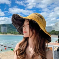 sun hat top empty hat breathable sunscreen outdoor solid color summer hats for women beach cap