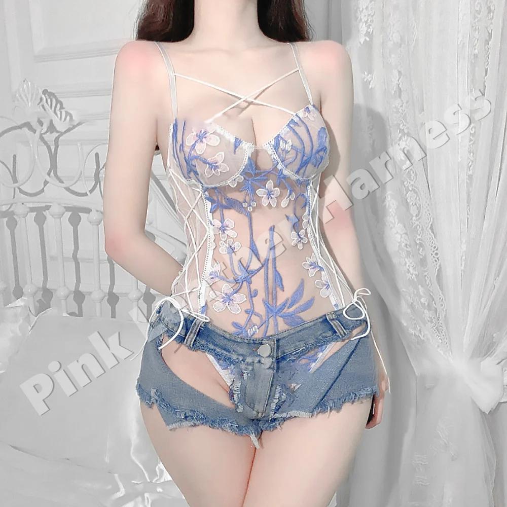 

Сексуальное боди, корсет, кружевная сетчатая форма, нижнее белье, женское прозрачное, для косплея, школьницы, спорт, порно, эротическое белье, Детский костюм 2023