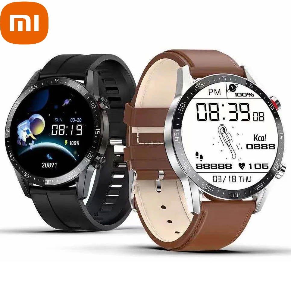 

Xiaomi For Android Phone Iphone IOS Huawei Watch GT 2 Smart Watch Waterproof Bluetooth Call Smartwatch Men ECG Blood Pressure