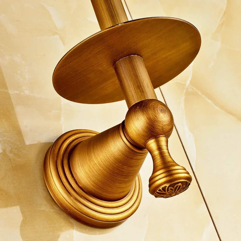 AUSWIND черный масляный бронзовый держатель для туалетной бумаги латунный стоячий