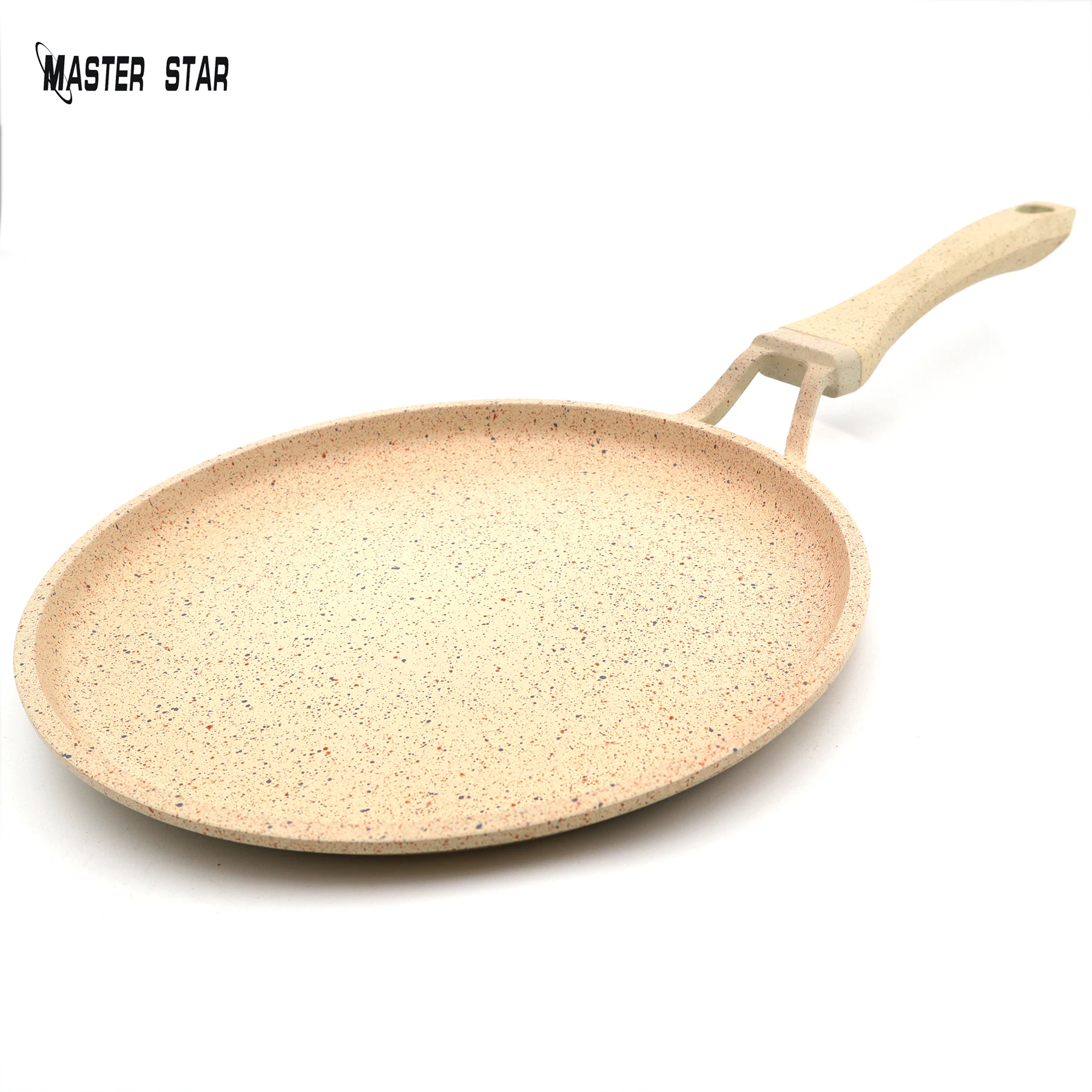 

Master Star 2022 Cast Aluminum Pans Italian Design Non-Stick Maifanstone Coating Frying Pan Skillet Chef's Pans Crepe