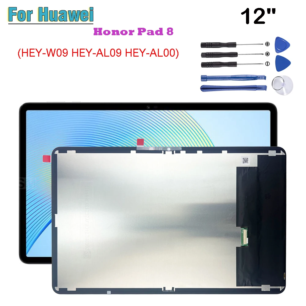 Новый AAA + для Huawei Honor Pad 8 12 &quotHEY-W09 HEY-AL09 HEY-AL00 ЖК-дисплей дигитайзер сенсорного