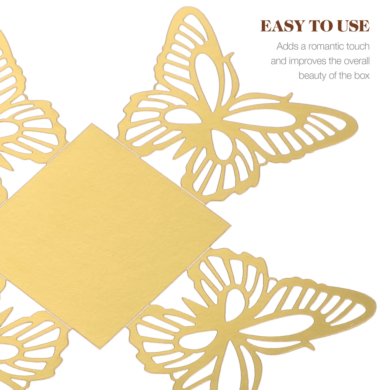 50 шт. полая креативная коробка для конфет кусочки шоколадной коробки