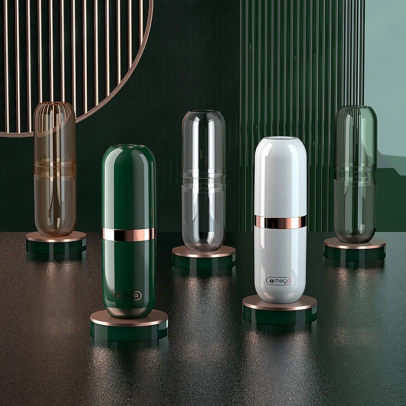 

Роскошный дорожный держатель для зубной щетки и зубной пасты, портативный чехол для хранения, органайзер, Бытовые аксессуары для улицы