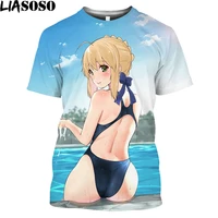 anime sexy lingerie t shirt 3d print bench japanese swimwear sukumizu harajuku shirt hentai lewd girls otaku csual tops tees