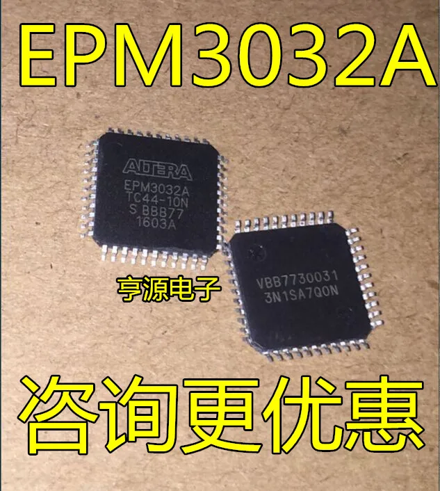 

5pieces EPM3032A EPM3032ATC44-10N QFP44 IC New and original