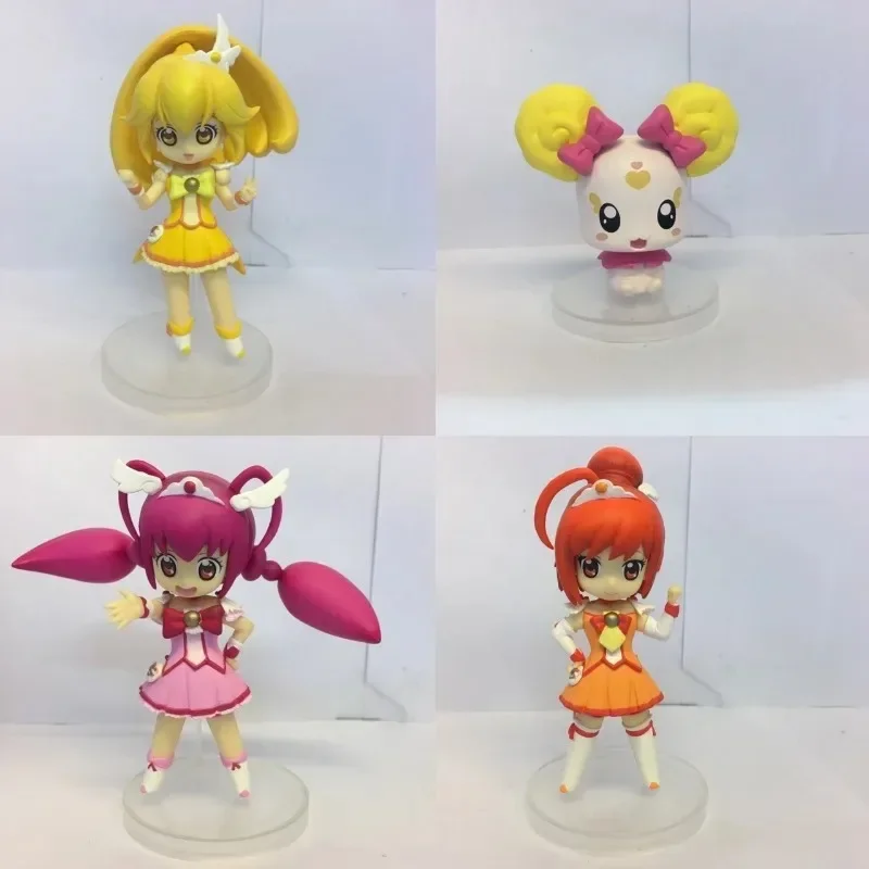 Оригинальная фигурка из ПВХ Pretty Cure Aciton симпатичная аниме коллекционные игрушки