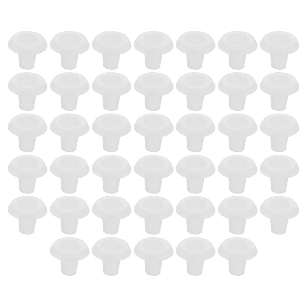 

40Pcs Blinds Bottom Rail Horizontal Window Blinds Parts Clear Bottom Rail Button Blinds Bottom Rail Plug