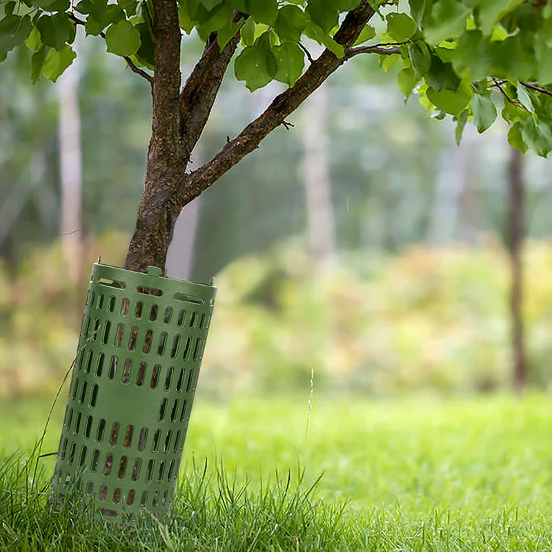 

Adjustable Multipurpose Tree Trunk Protector Waterproof Nursery Mesh Tree Bark Guard for Outdoor Garden Courtyard