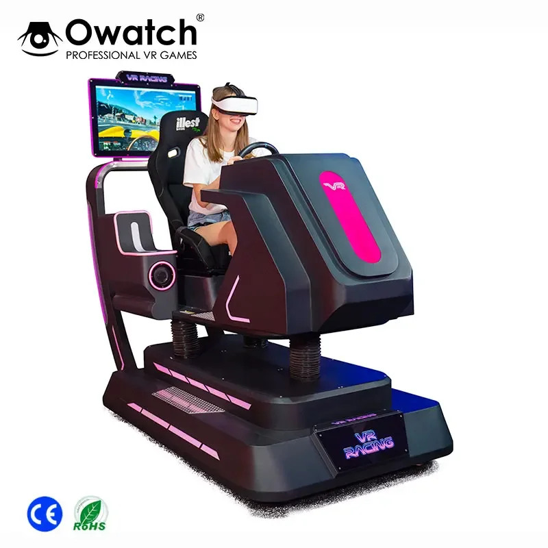 Скоростной гоночный автомат F1 симулятор 3 D DOF 9D VR аркадный вождения оборудование
