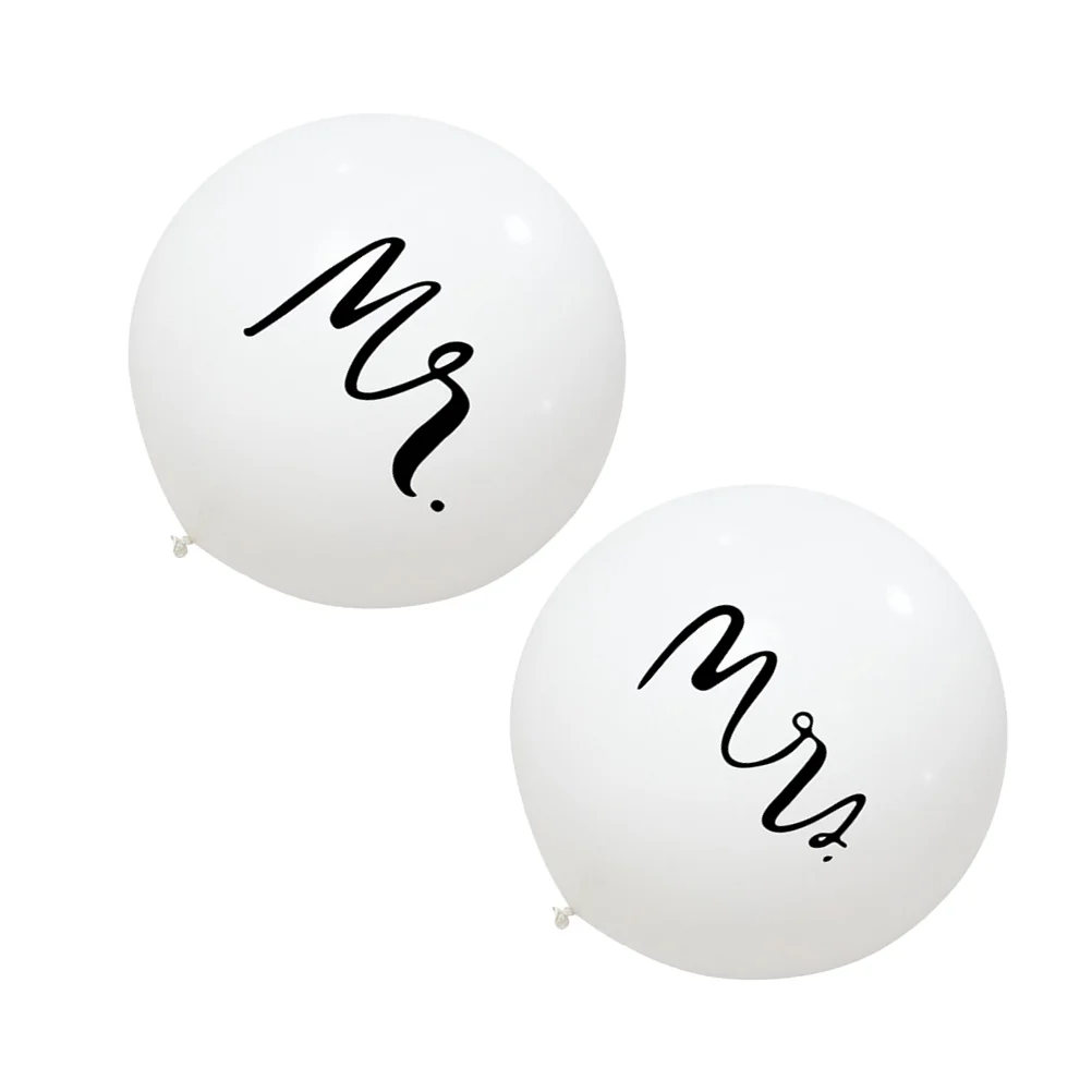 

Balloons Balloon Wedding Mrlatex Party Decoration Roundmylar Air Shower Bridal Set Hen Alphabet Valentine S Day Supplies Helium