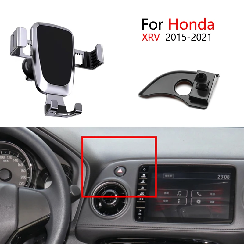 

Автомобильный держатель для телефона XRV 2015 2016 -20120 2021, держатель GPS гравитационной навигации, пользовательские подставки для воздуховыпускн...