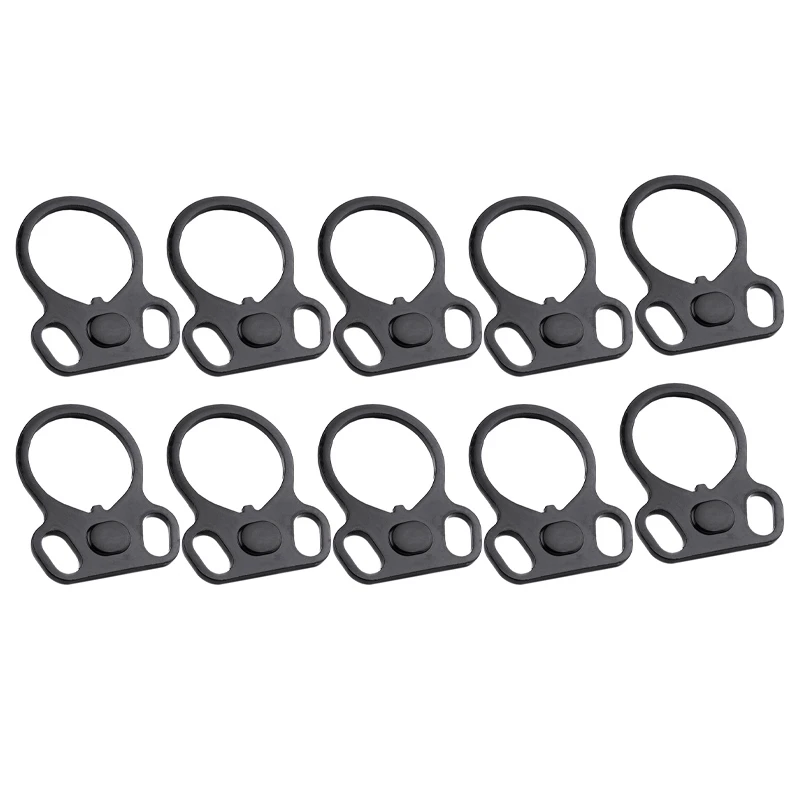 

10X Hunting Dual End Plate Loop Sling Adapter Mount Handed Ambidextrous